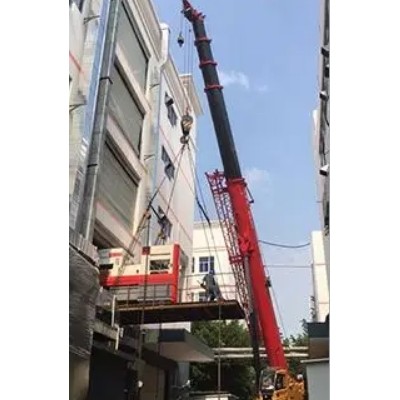 狹小空間內精準操作對吊車司機的技術