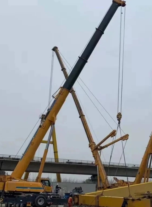 吊車在狹窄工地作業，它是怎樣巧妙避開各種障礙物？-- 沅江市德潤吊裝服務有限公司